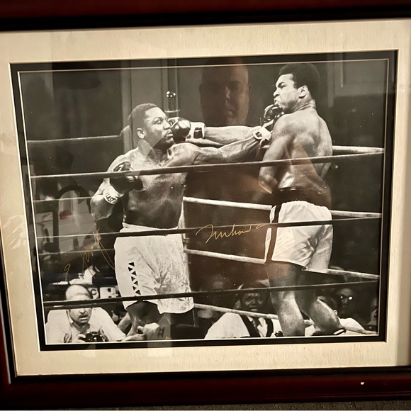 Muhammad Ali and Joe Frazier autograph - Picture 6 of 6